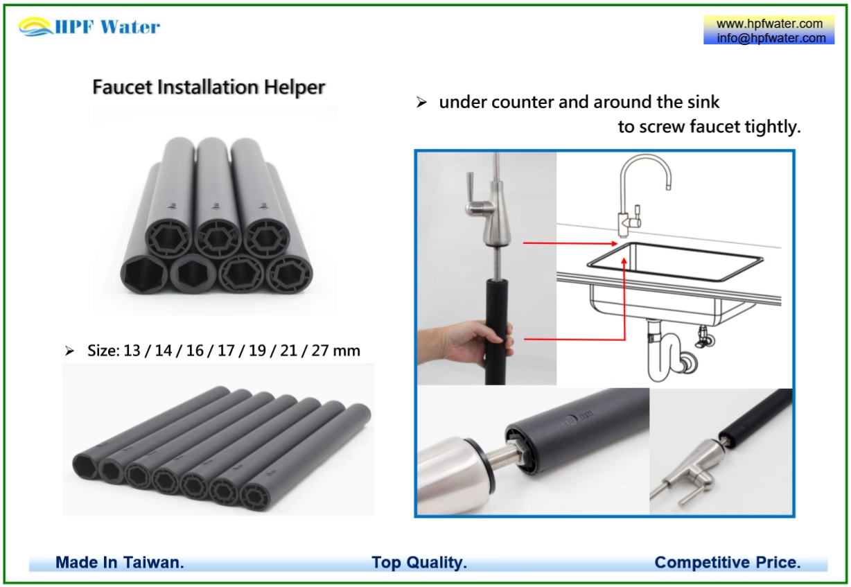 Faucet Installation Helper , hexagonal nut